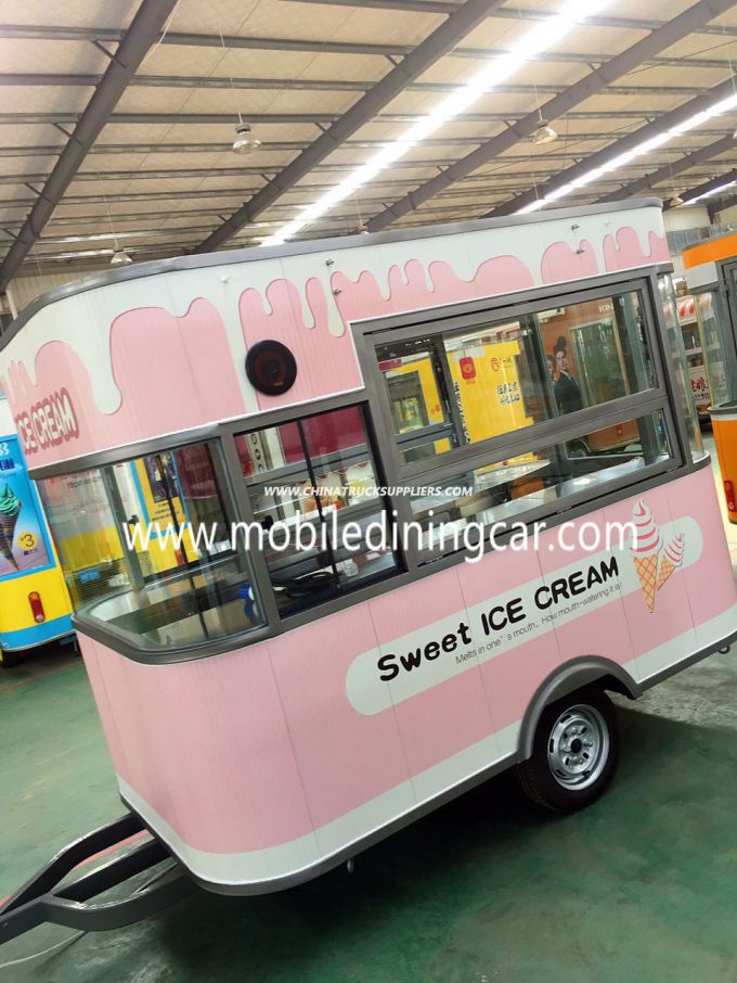 Customized Mobile Cooking Trailers for Sale with Insulation Material (CE) 