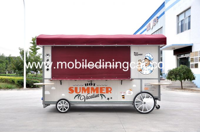 New Designed and Multi-Functional Food Cart 