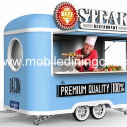 2018 China New Design Small Food Trailer for Sale