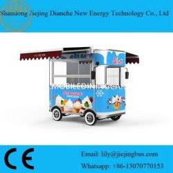 Ce Approved Ice Cream Vendor Food Carts for Sale