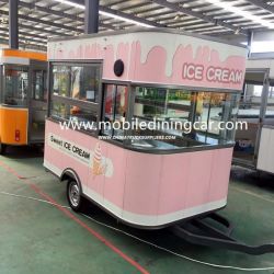 Beautiful Outlook Insulation Material Made Mini Food Trailer (CE)