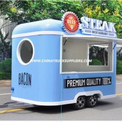 Long Service Life Ce Approved Food Vending Trailer Sales Hot with National Patents