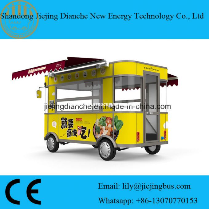 2018 Ce Approved Mobile Vending Trucks /Hamburger Cart for Sale 