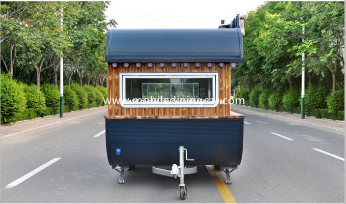 Factory Direct Mobile Beverage Cart Beef Food Vending Vans 
