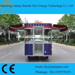 ISO9001 Food Vending Carts Transport Trolley with 2 Years Warranty