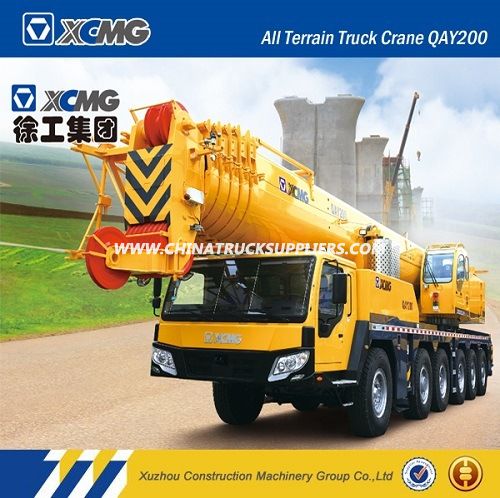 XCMG Official Manufacturer Qay200 200ton All Terrain Crane 