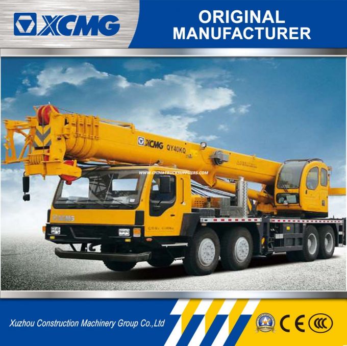 XCMG Official Manufacturer Qy40kq 40ton Truck Crane 40ton Mobile Crane 