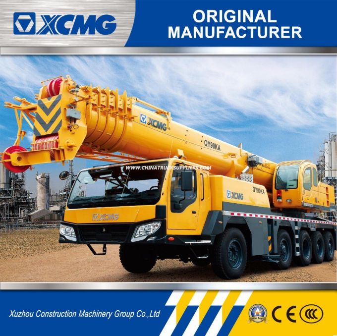 XCMG Official Manufacturer Qy90ka 90ton Truck Crane for Sale 