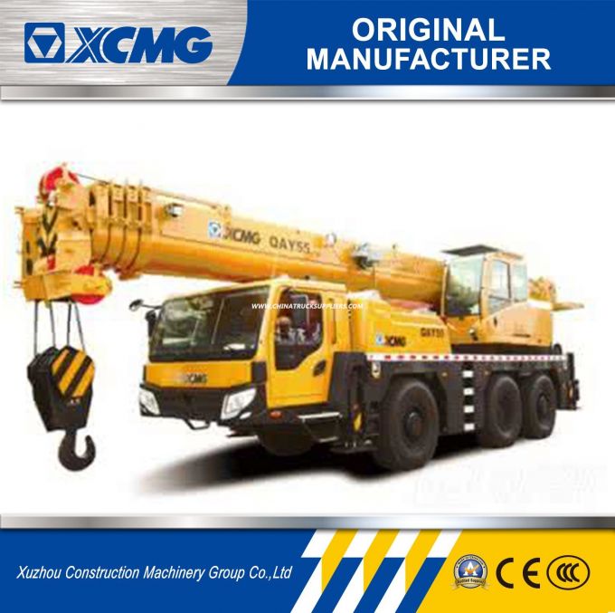 XCMG Official Manufacturer Qay55 55ton All Terrain Crane for Sale 
