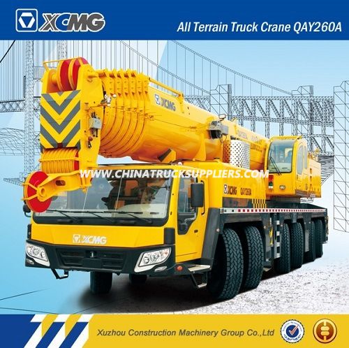 XCMG Official Manufacturer Qay260 260ton All Terrain Crane 