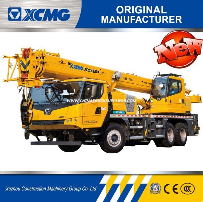 XCMG 16 Ton Truck Crane Crawler Cranefor with Ce (XCT16) Images 1