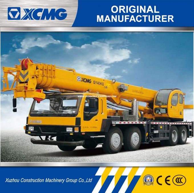 XCMG Official Manufacturer Qy40kq 40ton Truck Crane Images 1