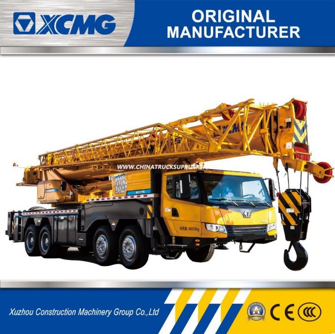XCMG 75t Construction Mobile Truck Crane with Ce (Xct75L5) Images 1