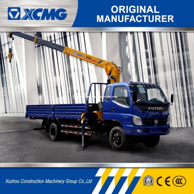 XCMG Sq4sk2q 4ton Straight Arm Truck Mounted Crane 