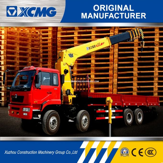 XCMG Sq3.2sk2q 3.2ton Straight Arm Telescopic Boom Truck Mounted Crane 