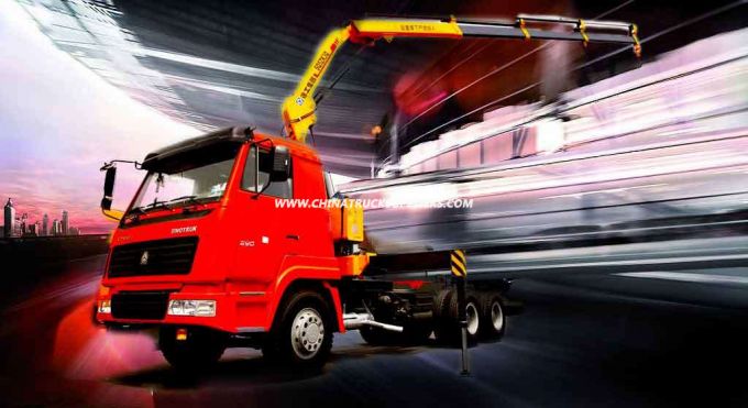 Chinese Hot Sale XCMG Sq14zk4q 14ton Folding-Arm Truck Mounted Crane Images 1