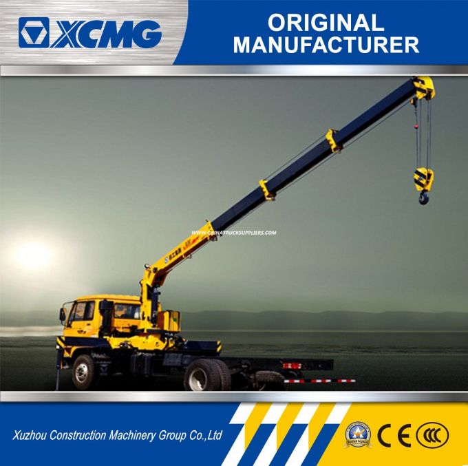 XCMG Sq6.3sk2q 6.3ton Straight Arm Truck Mounted Crane 