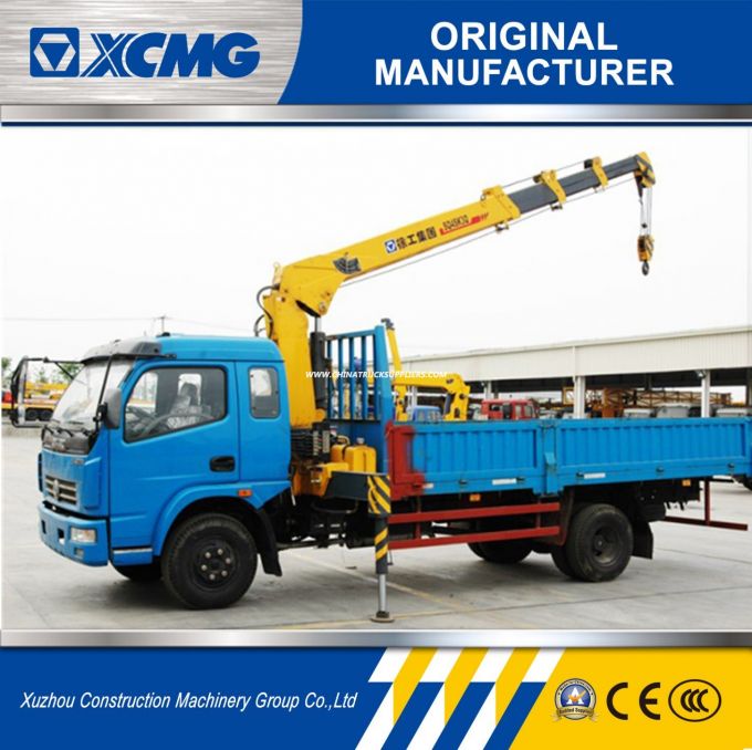 XCMG Official Sq4sk3q 4 Ton Straight Arm Truck Mounted Crane 