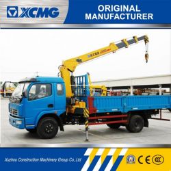 XCMG Official Sq4sk3q 4 Ton Straight Arm Truck Mounted Crane