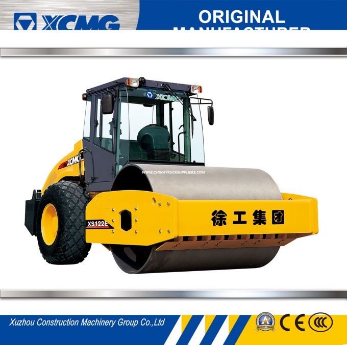 XCMG Official Manufacturer Xs102h 10ton Single Drum Road Roller Images 1