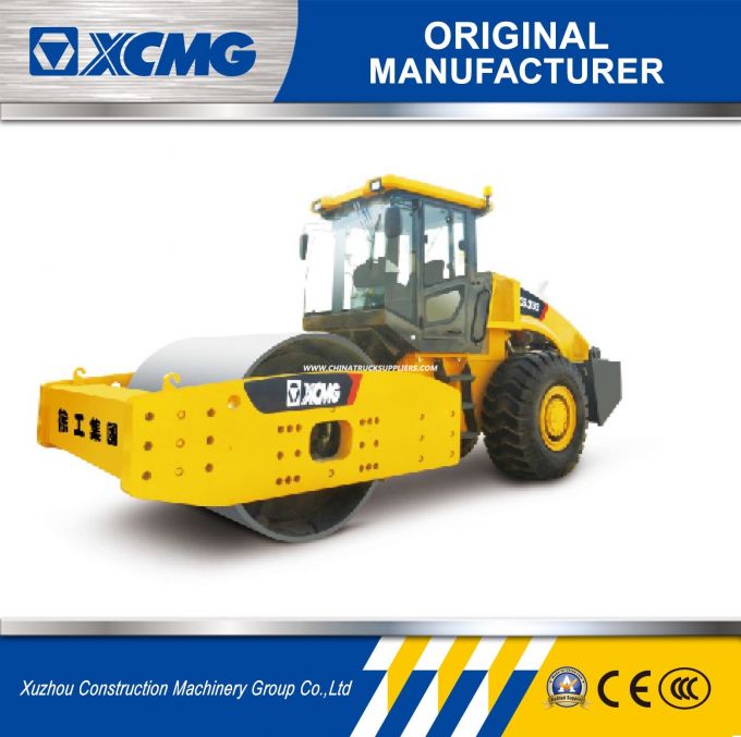 XCMG Official Xs333 33ton Single Drum Vibratory Road Rollers 