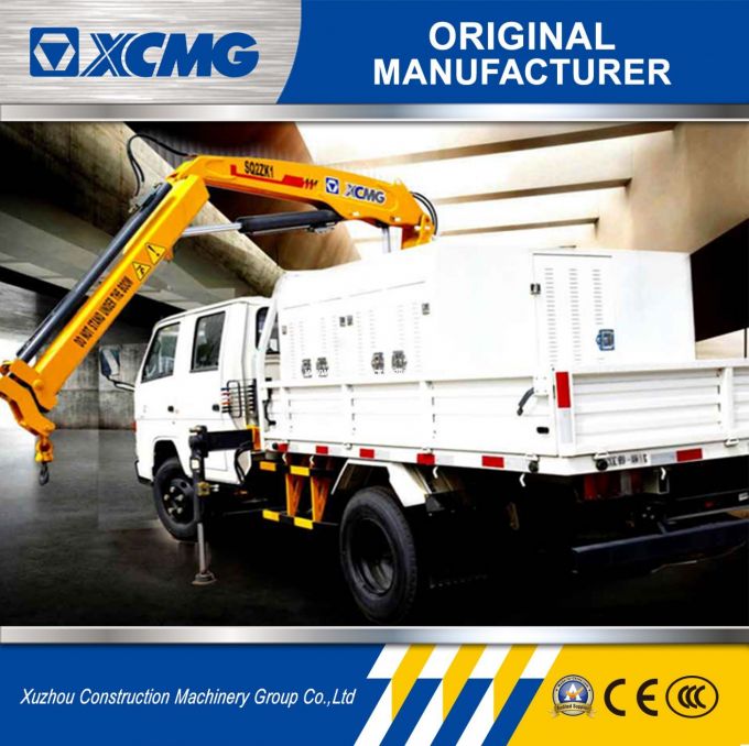 XCMG Sq2zk1 2ton Folding-Arm Truck Crane Truck Mounted Crane Images 1