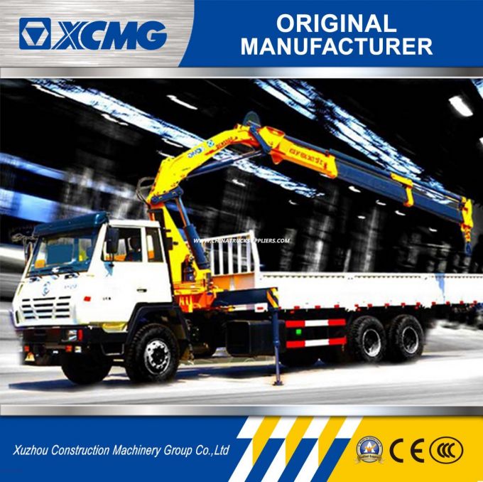 XCMG Sq8zk3q 8ton Folding-Arm Truck Mounted Crane 