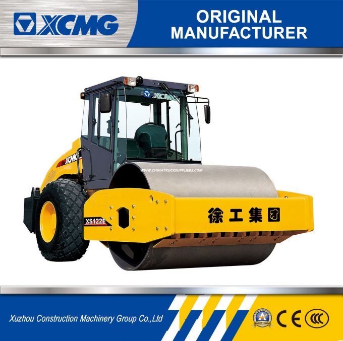 XCMG 8t-12t Hydraulic Single Drum Vibratory Road Rollers for Sale Images 1