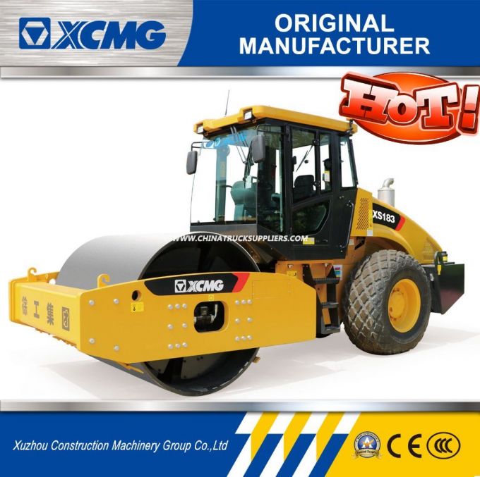 XCMG Xs183 18ton Single Drum Road Roller Compactor 
