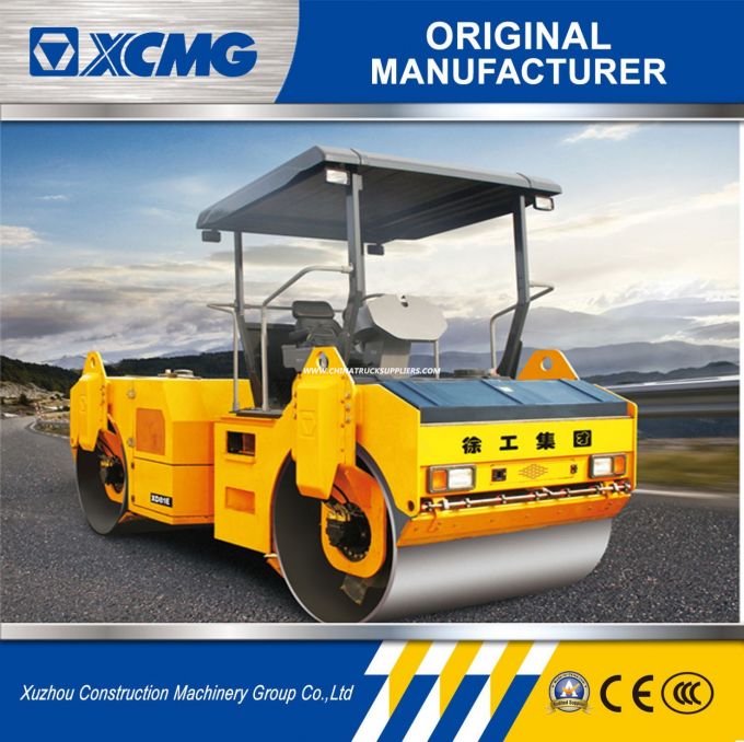 XCMG Official Manufacturer Xd81e 8ton Double Drum Road Roller 