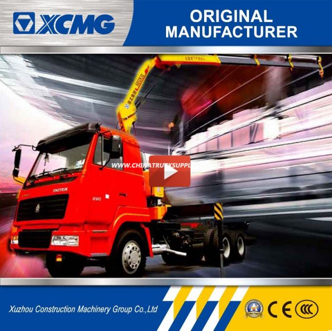XCMG 5ton Sq5zk3q Folding-Arm Truck Mounted Crane for Sale Images 1