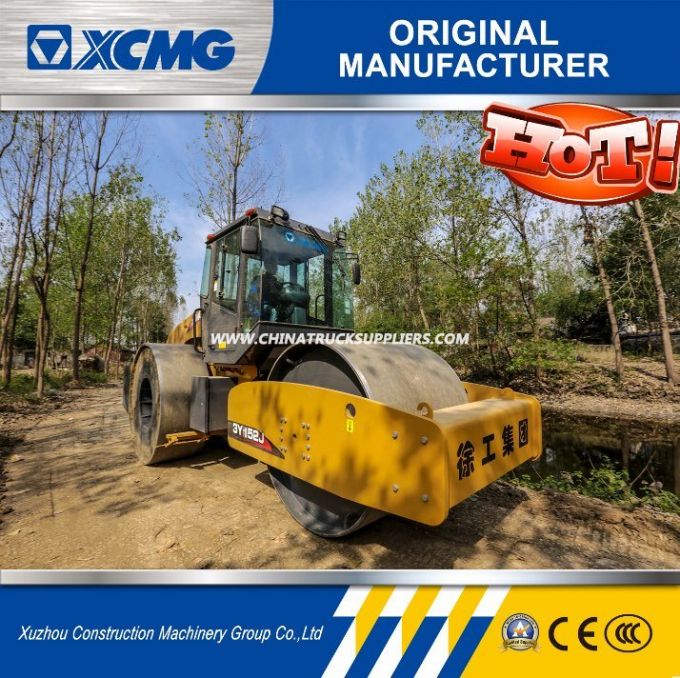 2017 New 15ton Hydraulic Static Three-Drum Compactor 