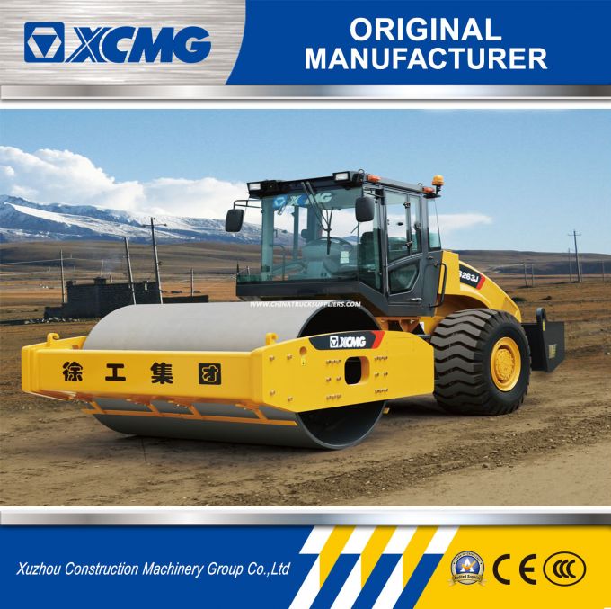 XCMG 16t Hydraulic Single Drum Vibratory Road Rollers Compactor Xs163j/Xs163 