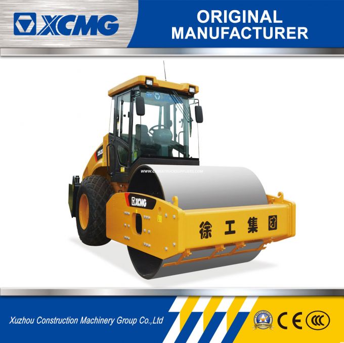 XCMG Official Manufacturer Xs223 22ton Single Drum Road Roller Images 1