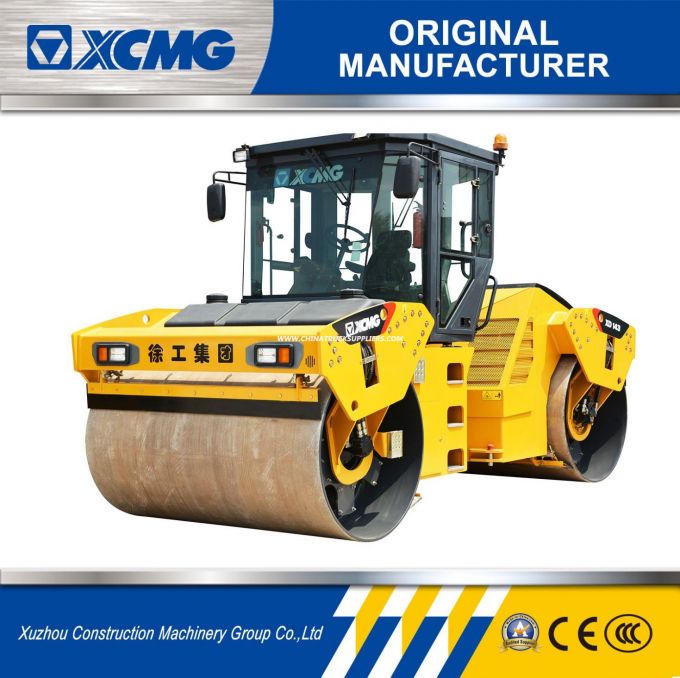 XCMG 14t Hydraulic Single Drum Vibratory Road Rollers Compactor Xs143j 