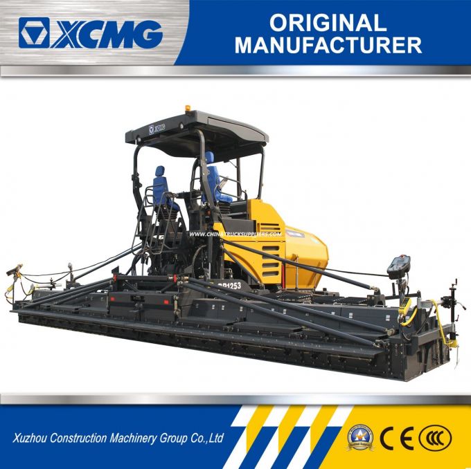 Heavy Machinery Grader Machine RP1253 Asphalt Concrete Paver 