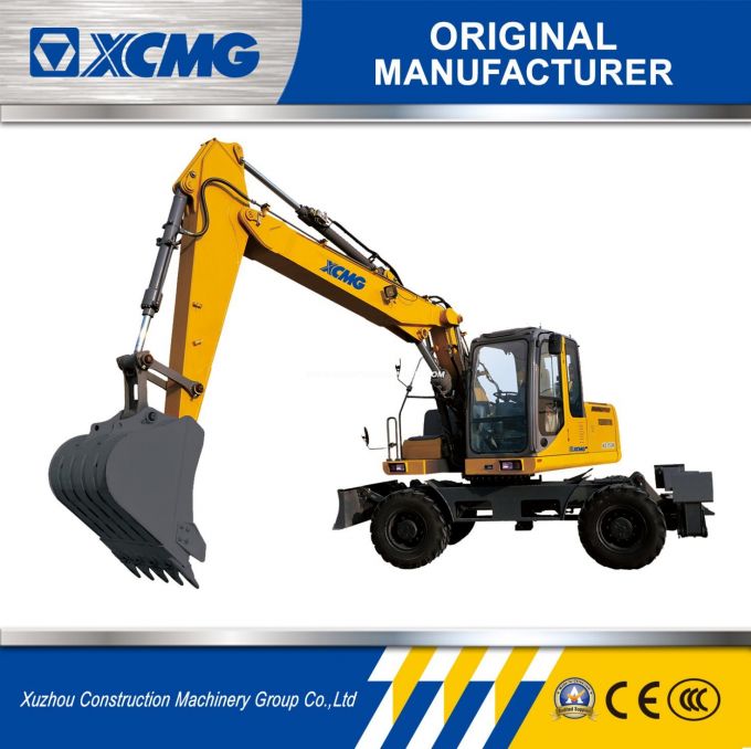 XCMG 15ton Wheel Excavator Xe150W with Low Price for Sale Images 1