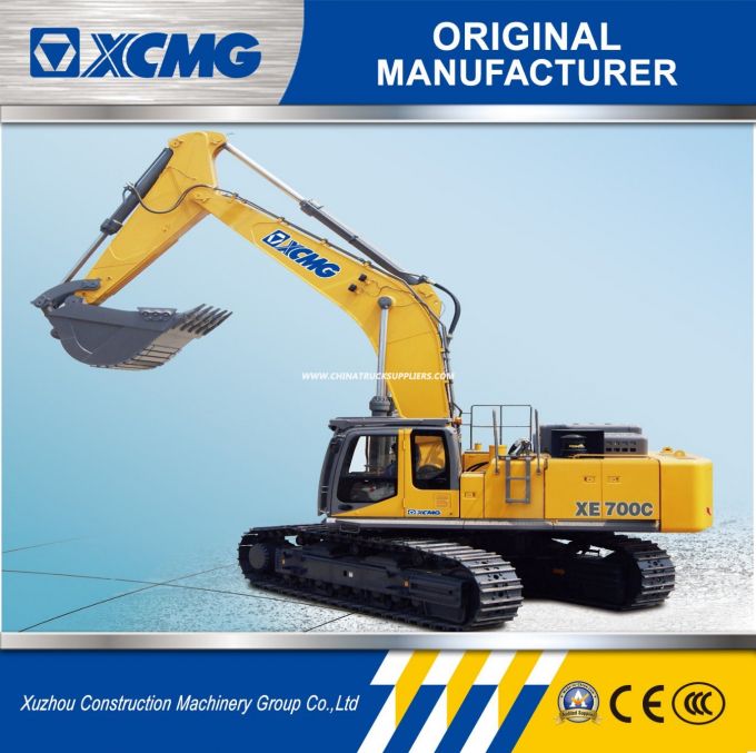 XCMG Official Manufacturer 70 Ton Crawler Excavator for Sale Images 1