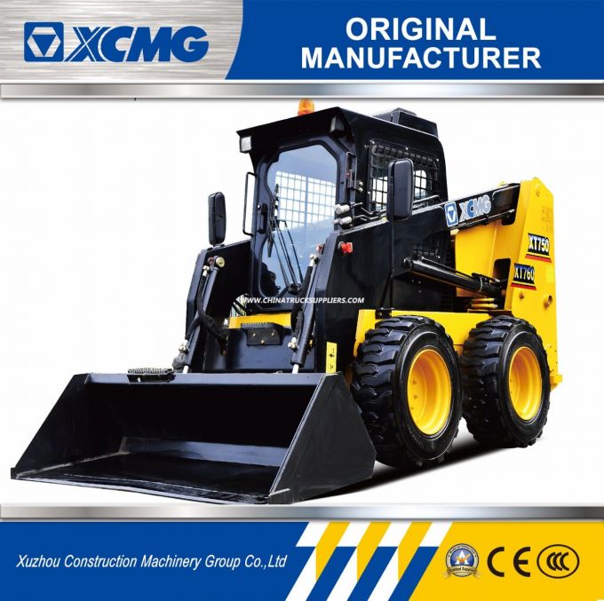 XCMG Official Original Manufacturer Xt760 Mini Skid Steer Loader Images 1
