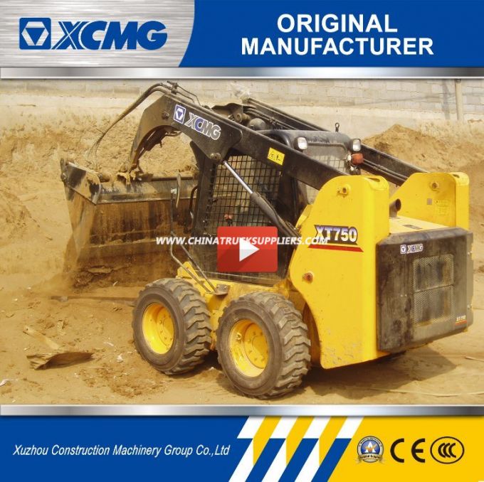 XCMG Official XT750 Skid Steer Loader (More Model for Sales) Images 1