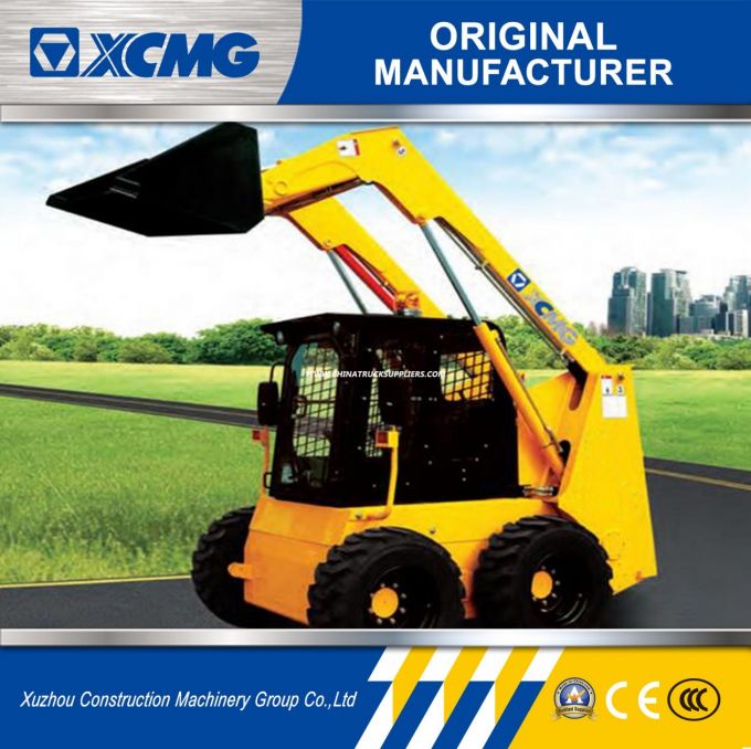 XCMG Official Manufacturer XT750 Mini Skid Steer Loader for Sale Images 1
