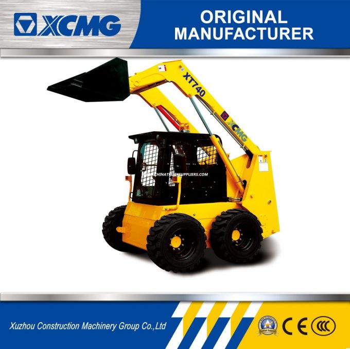 XCMG Official Original Manufacturer Xt740 Chinese Skid Steer Loader Images 1