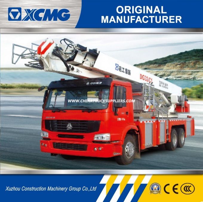 XCMG Official 32m Dg32c1 Fire Fighting Truck for Sale 