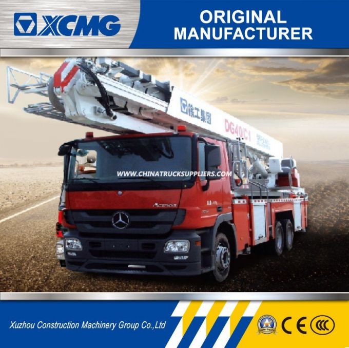 XCMG 40m Dg40c1 Fire Fighting Truck with Ce Images 1