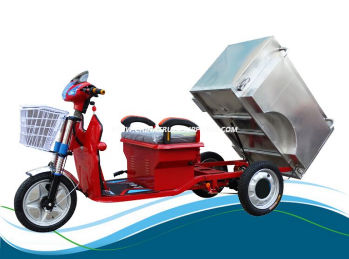 City Environment Products 500W Electric Diesel Garbage Tricycle 