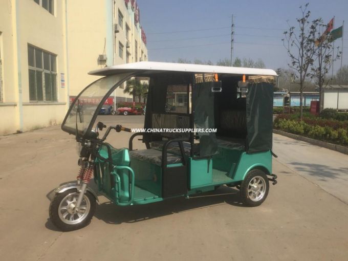 Four Passengers 1000W Three Wheel Electro Tricycle for Sale 