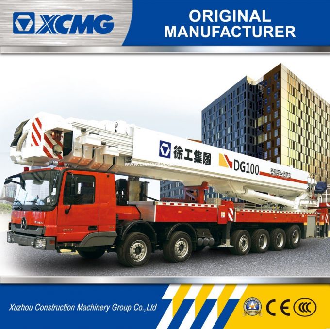 XCMG Official 102m Dg100 Aerial Platform Fire Truck 