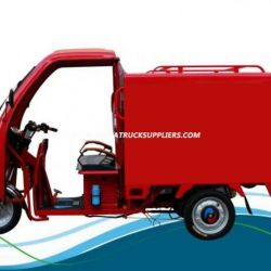 Hot Sale 850W 48V Tricycle with Closed Body for Express