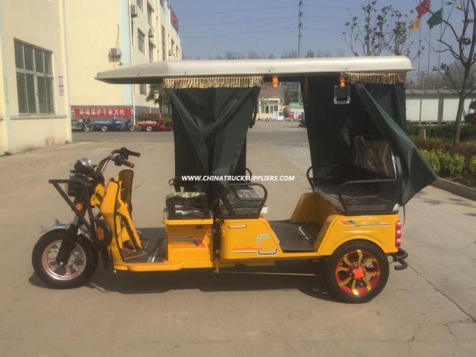 2017 Hot Four Passengers 850W Three Wheel Electro Tricycle 