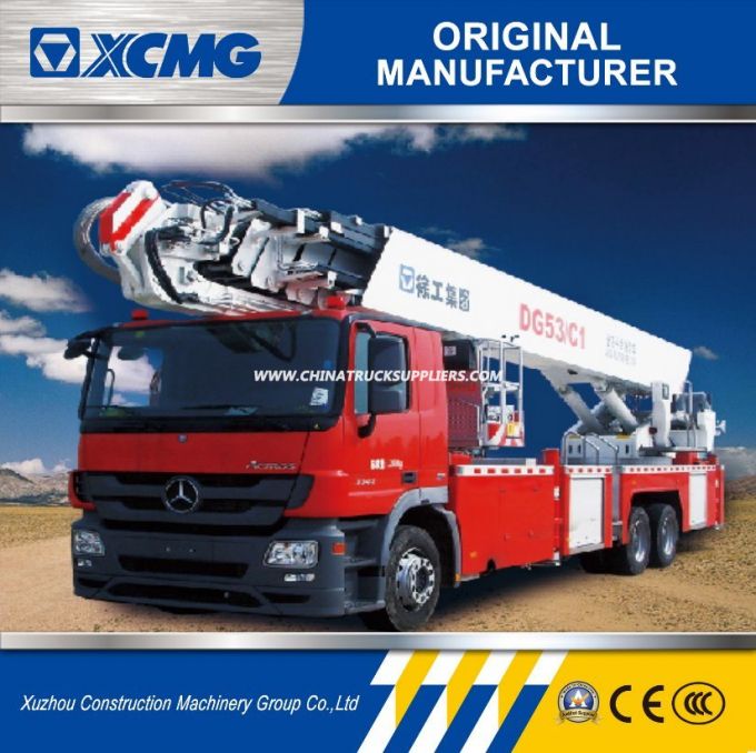 XCMG Manufacturer 53m Dg53c1 Fire Fighting Truck for Sale 